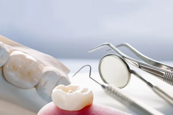 Couronne dentaire - Restauration tout céramique - Dentiste Hardricourt